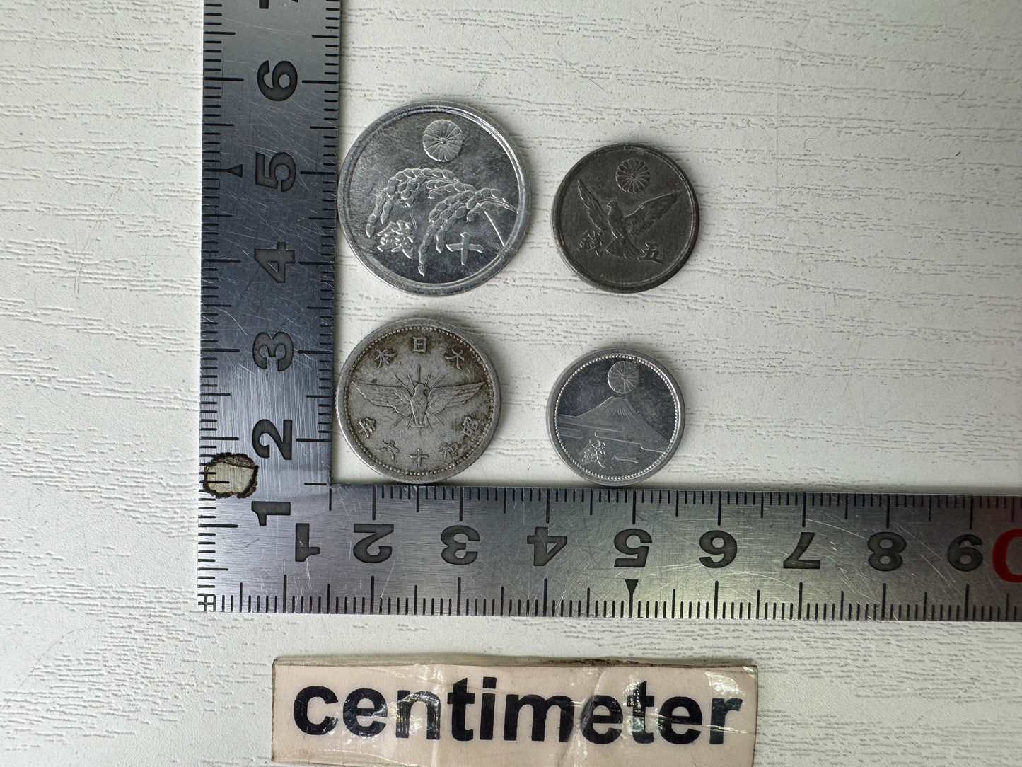 Y9386 CURRENCY Pre-war old Japanese coins set Japan antique vintage money