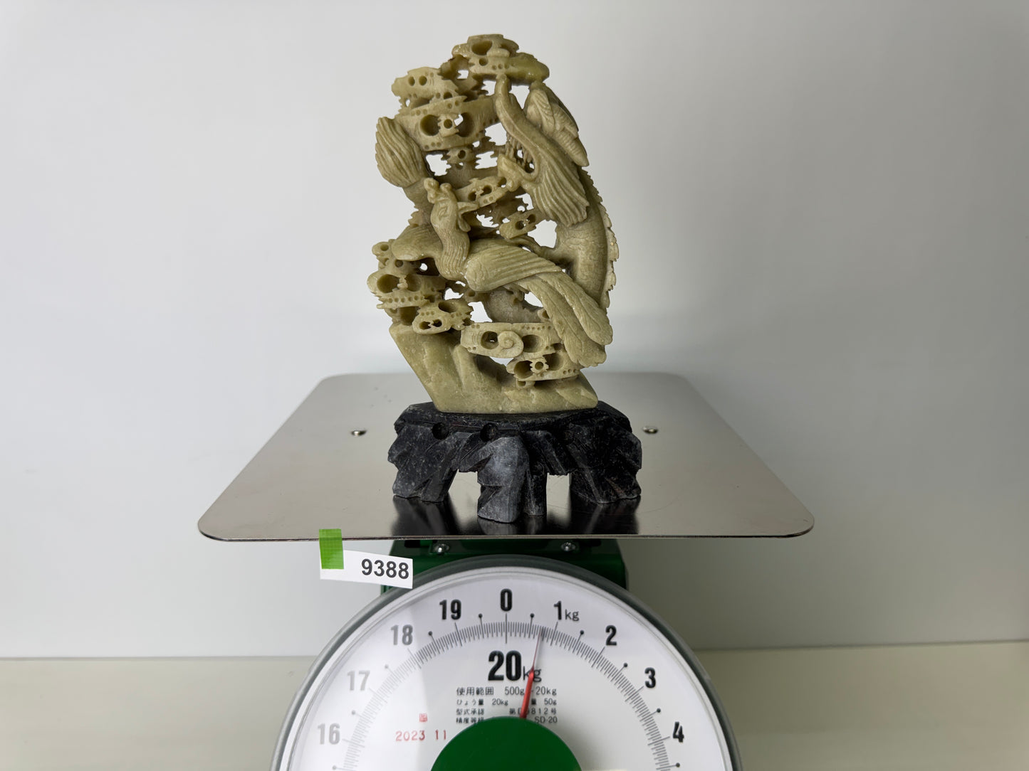 Y9388 OKIMONO Jade sculpture ornament figure Chinese art antique interior China