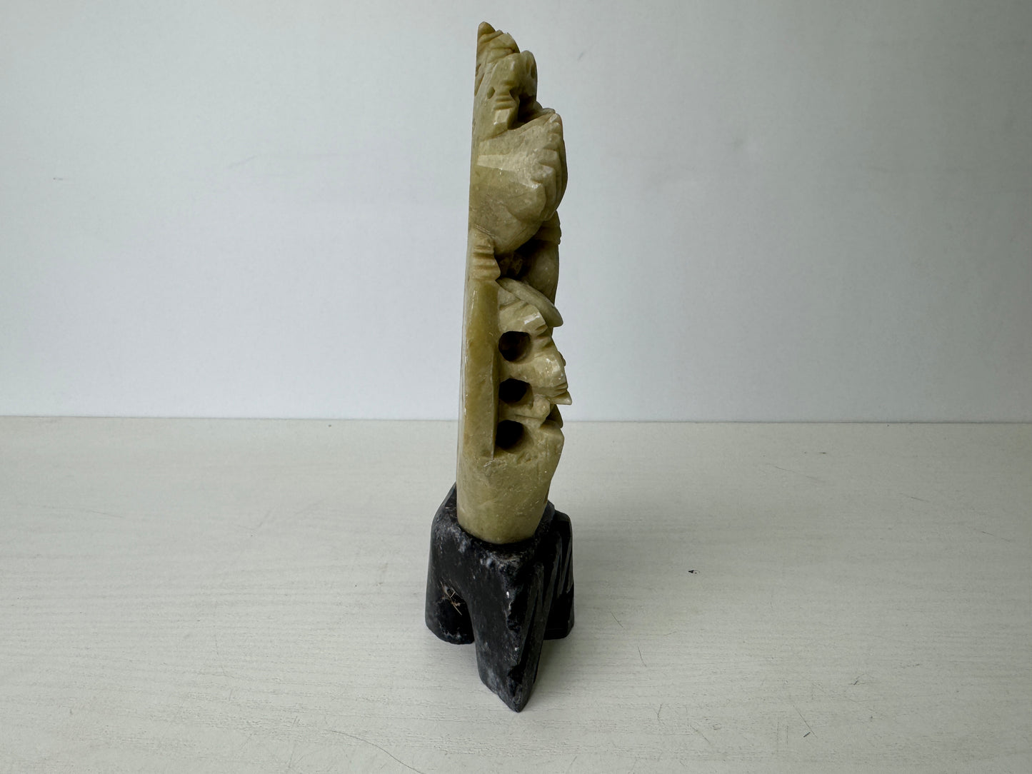 Y9388 OKIMONO Jade sculpture ornament figure Chinese art antique interior China