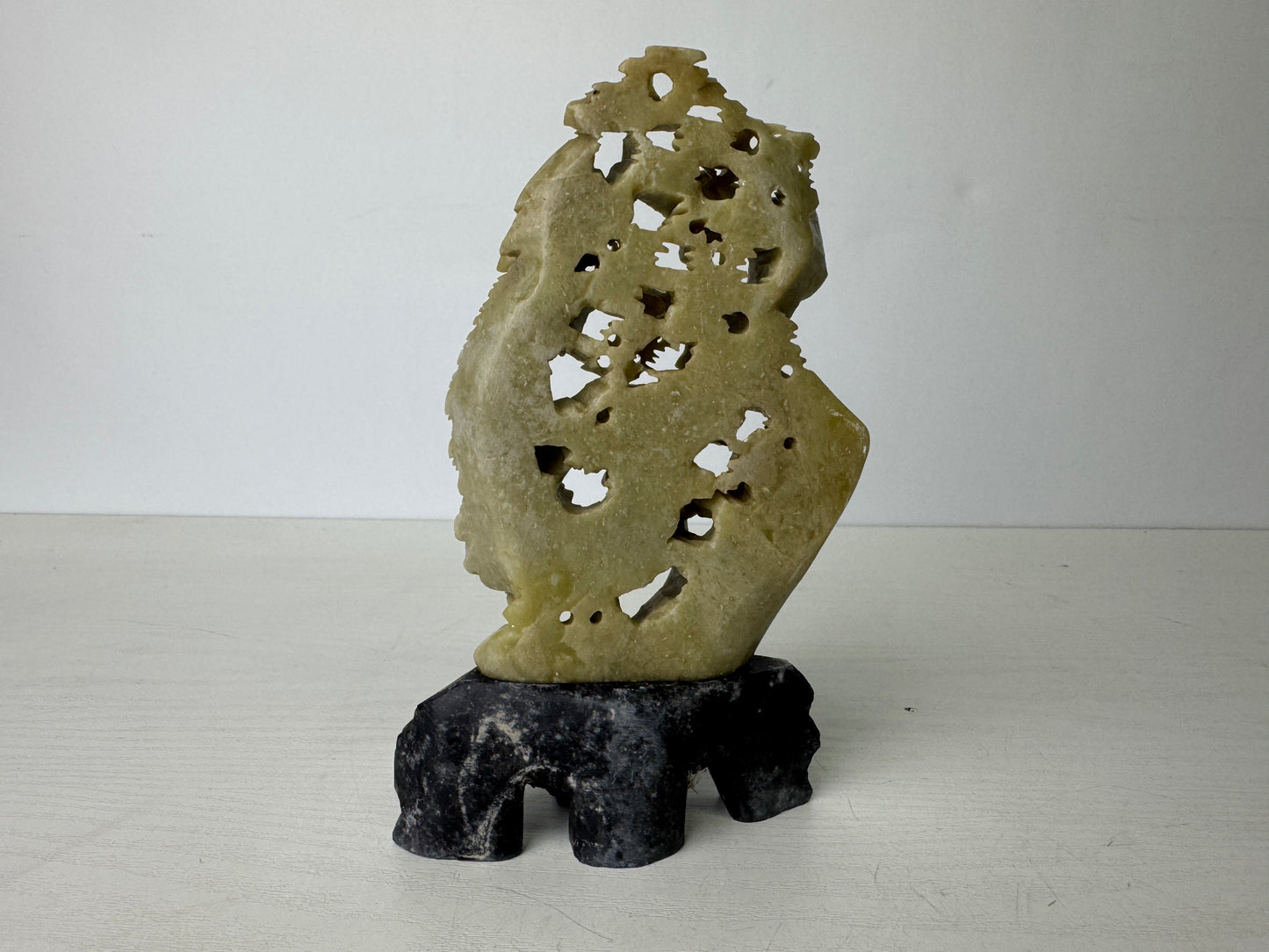 Y9388 OKIMONO Jade sculpture ornament figure Chinese art antique interior China