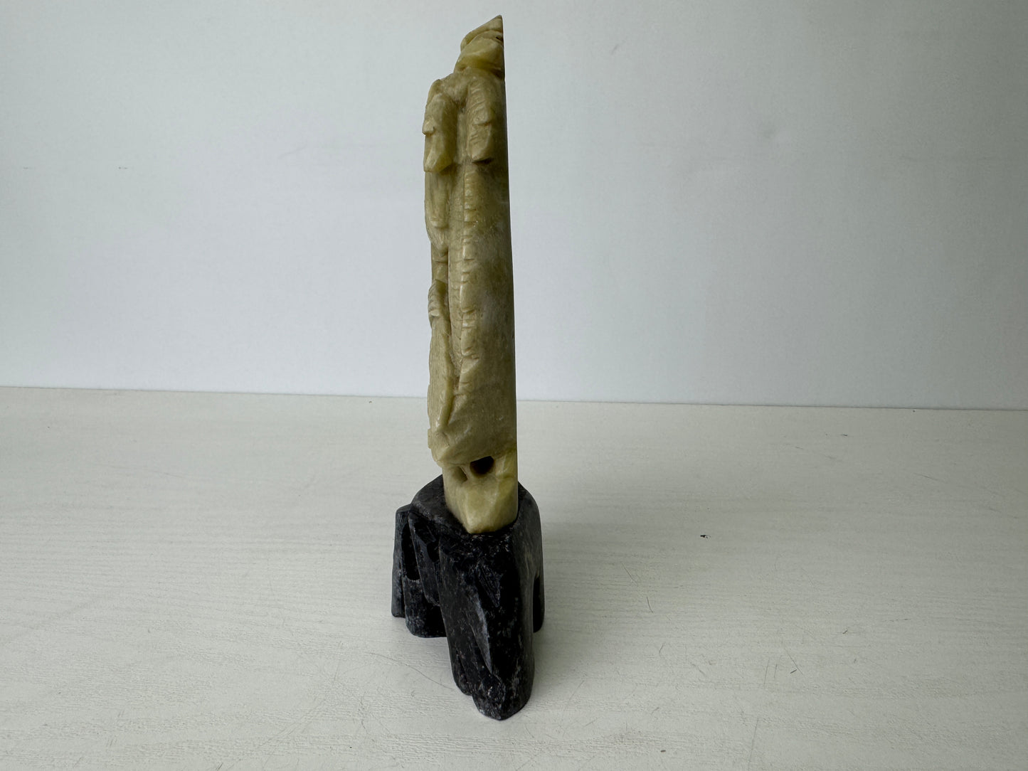 Y9388 OKIMONO Jade sculpture ornament figure Chinese art antique interior China