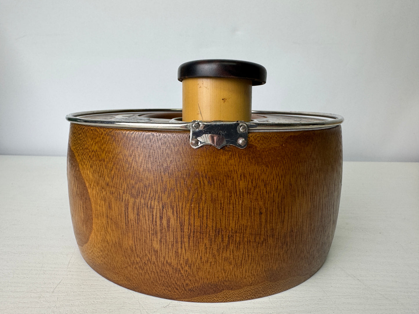 Y9413 TRAY Makie tobacco cigarette obon ozen paulownia wood Japan antique