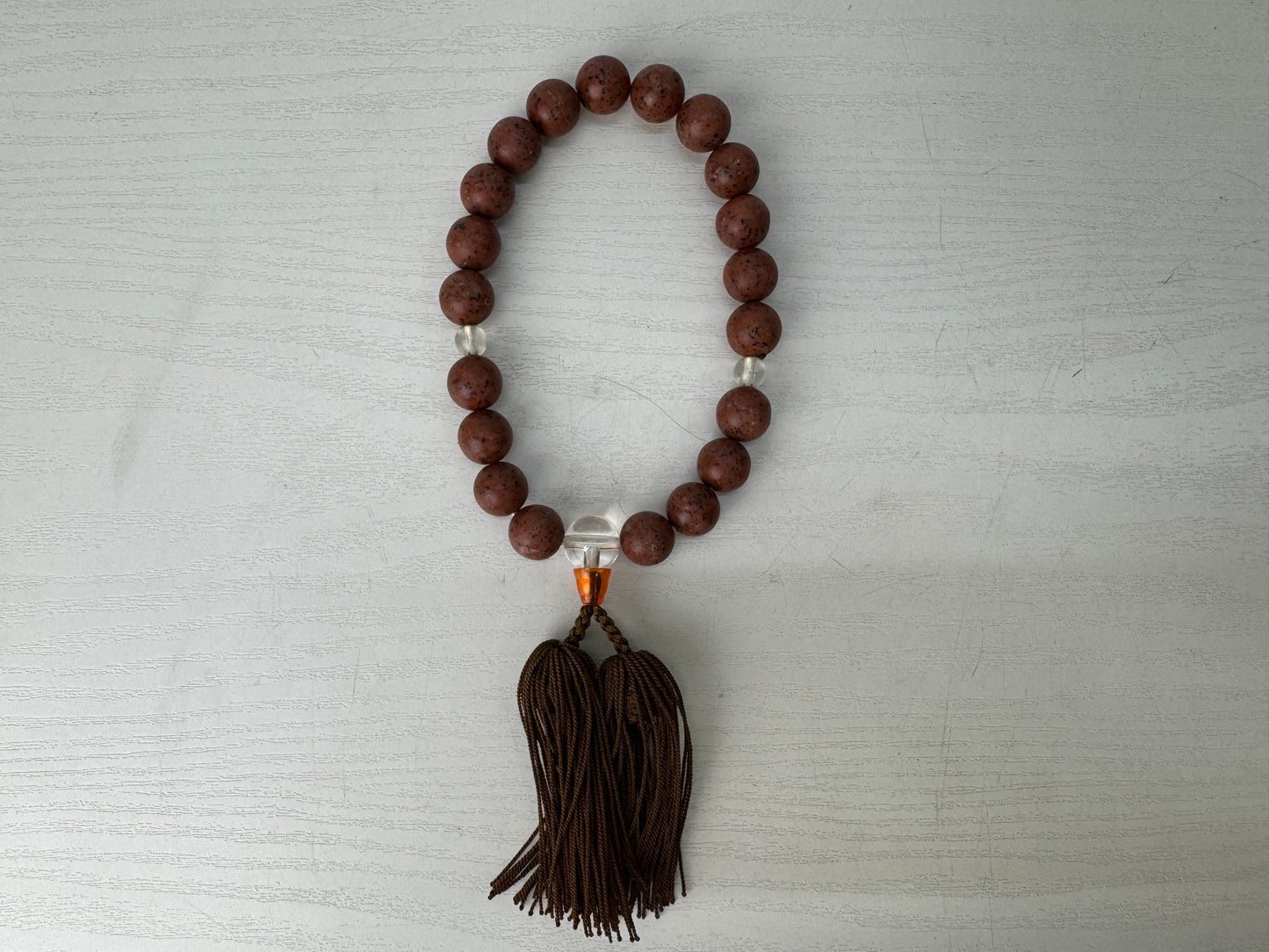 Y9421 JUZU Buddhism Rosary set of 5 Japan antique Buddhist Prayer Beads religion
