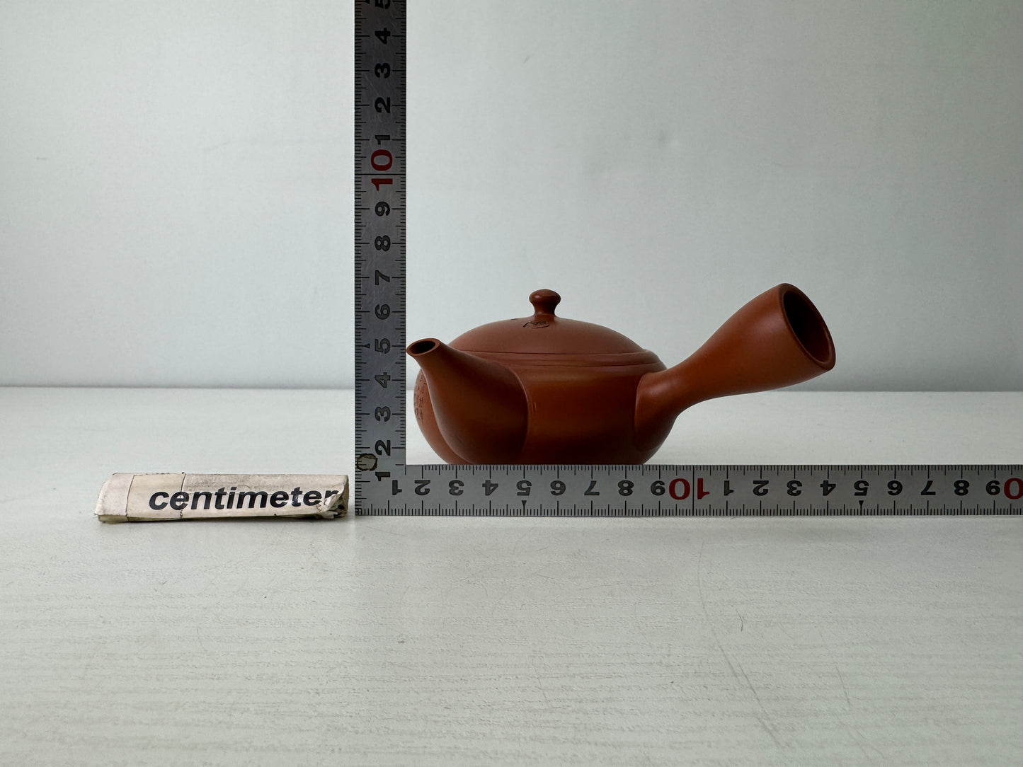 Y9459 KYUSU Tokoname-ware teapot pot signed Japan antique tea ceremony sencha