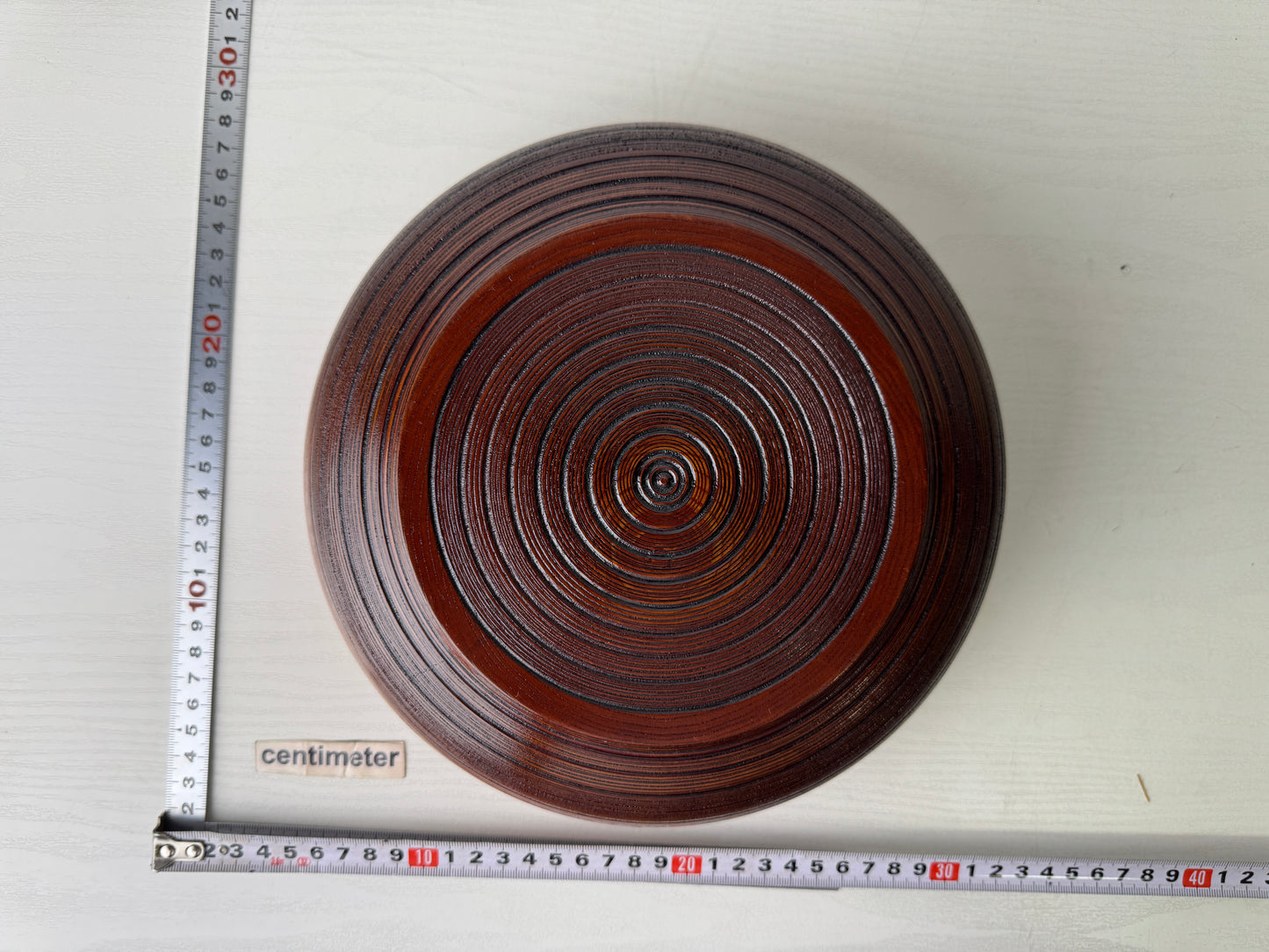 Y9472 CHAWAN Zelkova wood confectionery bowl box Jaoan antique tableware dish