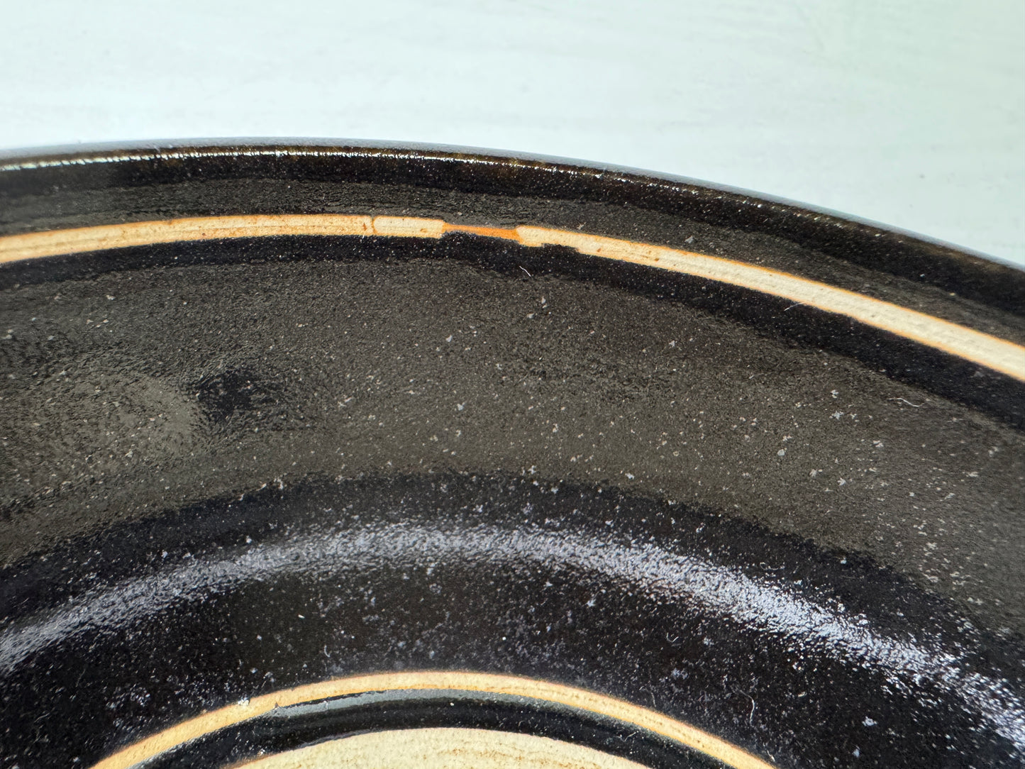 Y9473 CHAWAN Kyo-ware confectionery bowl signed box Japan antique tableware