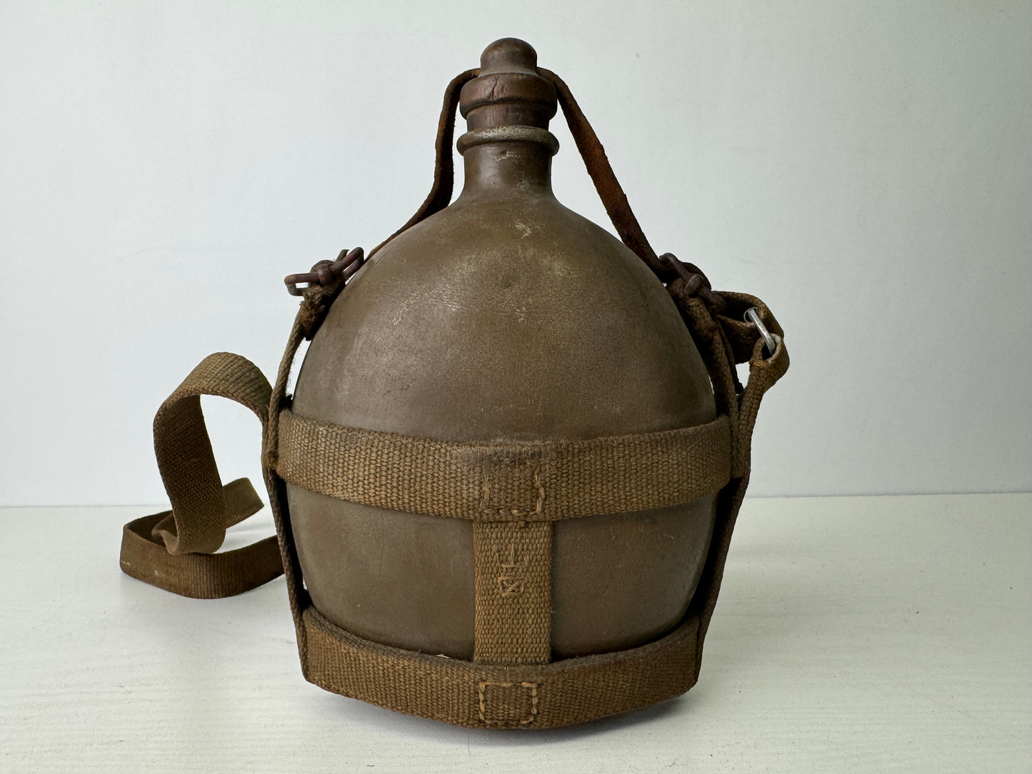 Y9487 Imperial Japan Army Water bottle wartime material Japanese WW2 vintage