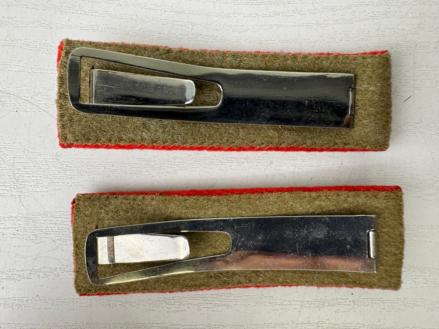 Y9490 Imperial Japan Army Star mark Epaulettes box miitary Japanese WW2 vintage