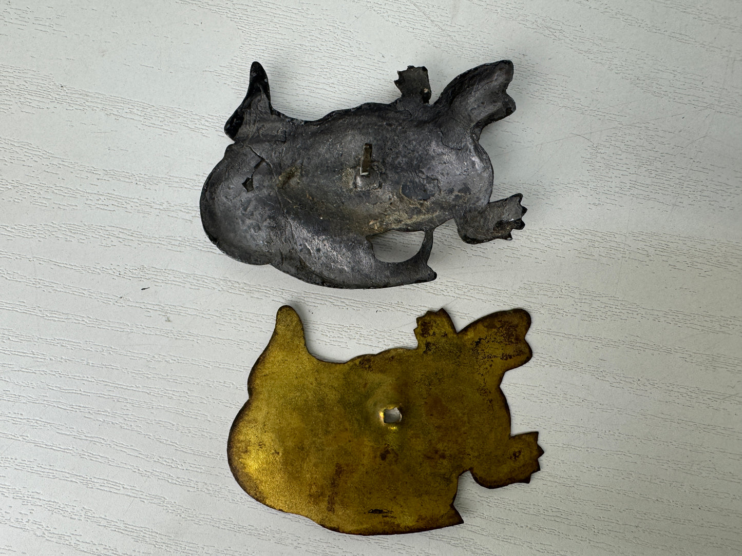 Y9529 KUGI KAKUSHI 3 Decorative nail head covers set Turtle Japan antique decor