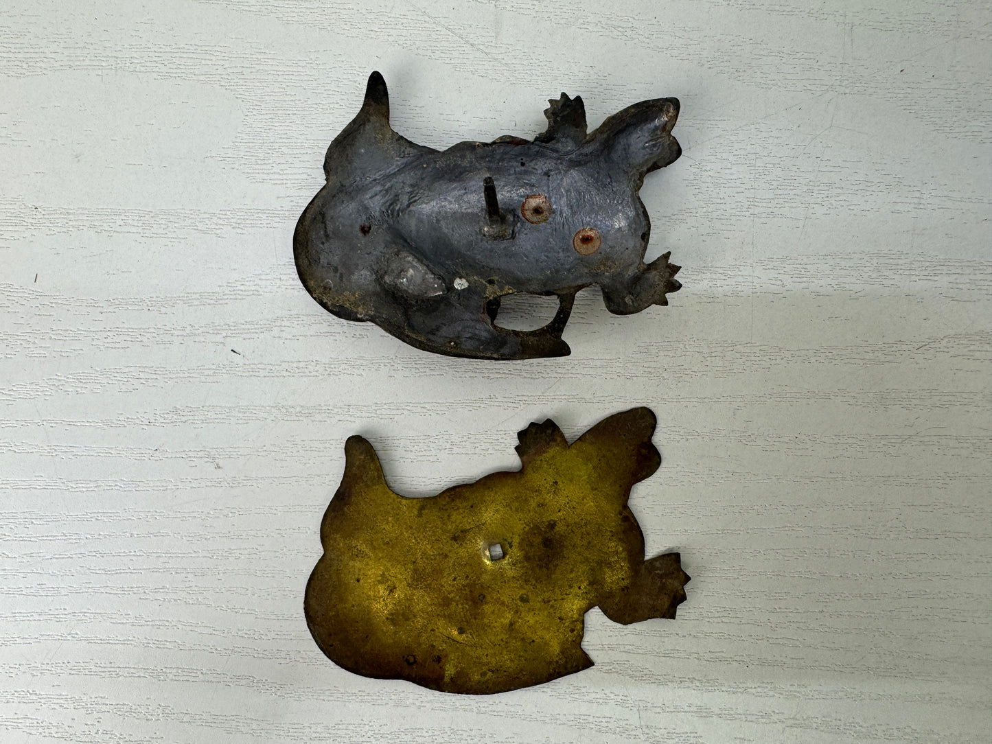 Y9529 KUGI KAKUSHI 3 Decorative nail head covers set Turtle Japan antique decor