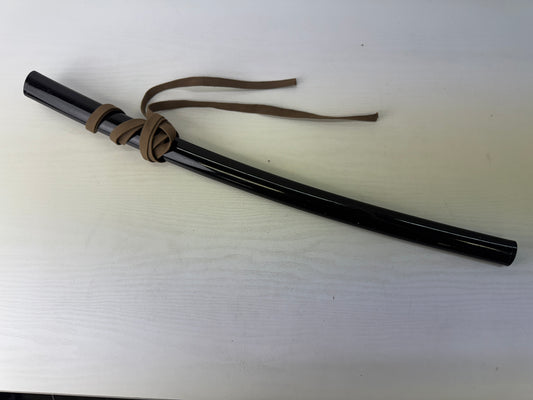 Y9546 SAYA Black lacquer Scabbard Japanese sword sheath Japan antique katana