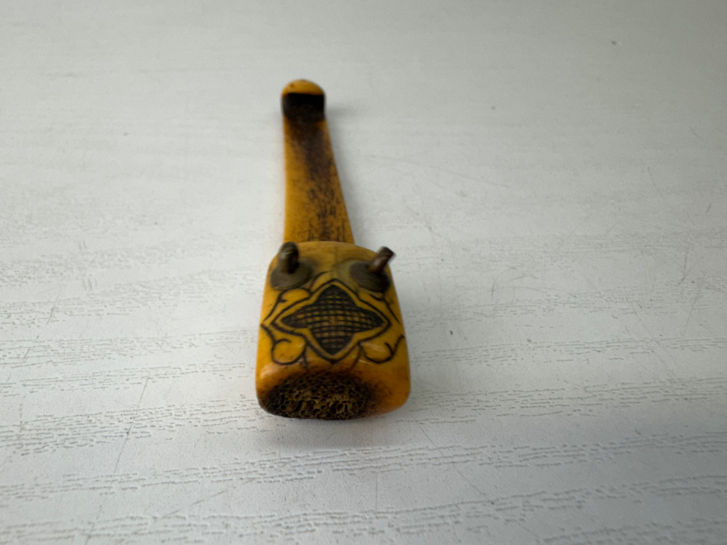 Y9559 NETSUKE Obi hanging figure figurine Japan antique kimono accessory fashion