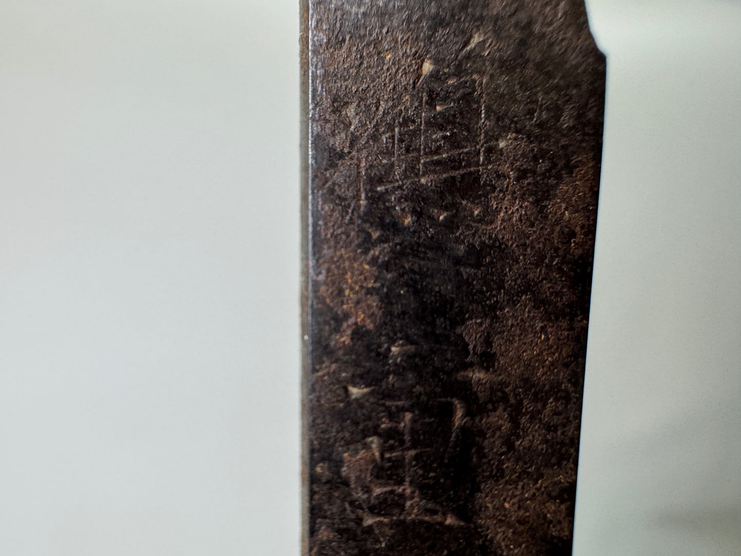 Y9605 TSUKA Small sword handle signed Japan antique samurai katana koshirae