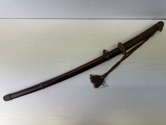 Y9606 Imperial Japan Army Military sword koshirae complete set Japan WW2 vintage
