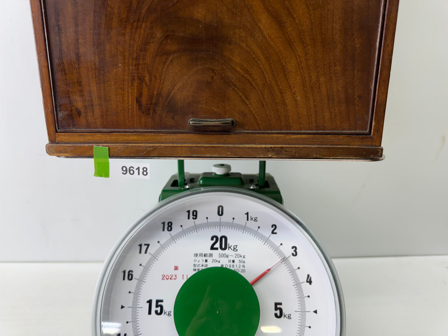 Y9618 TANSU Mulberry wood Folding Dressing table small vanity Japan antique