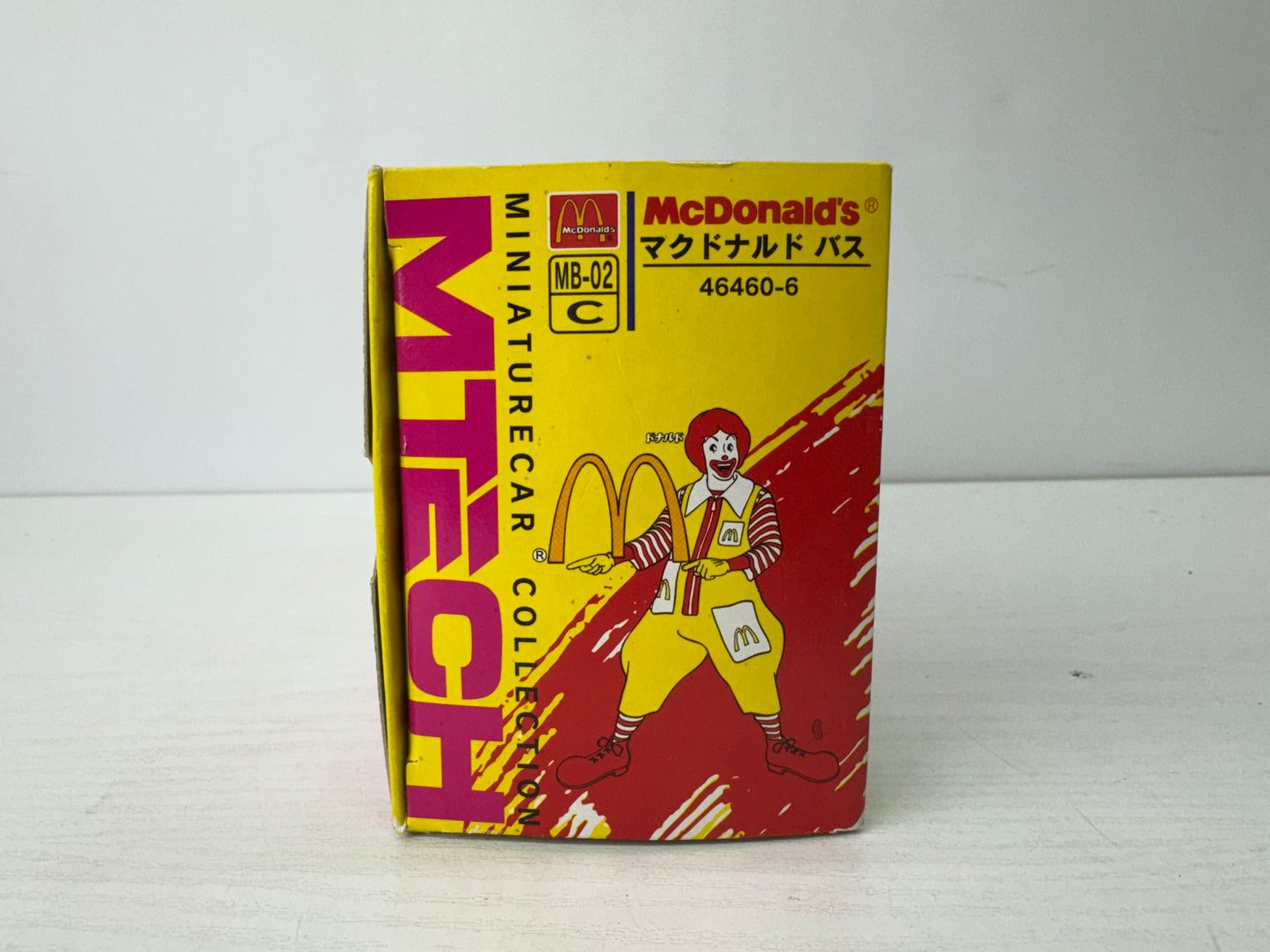 Y9632 TOY EPOCH McDonald's Bus unopened miniature car Japan antique vintage