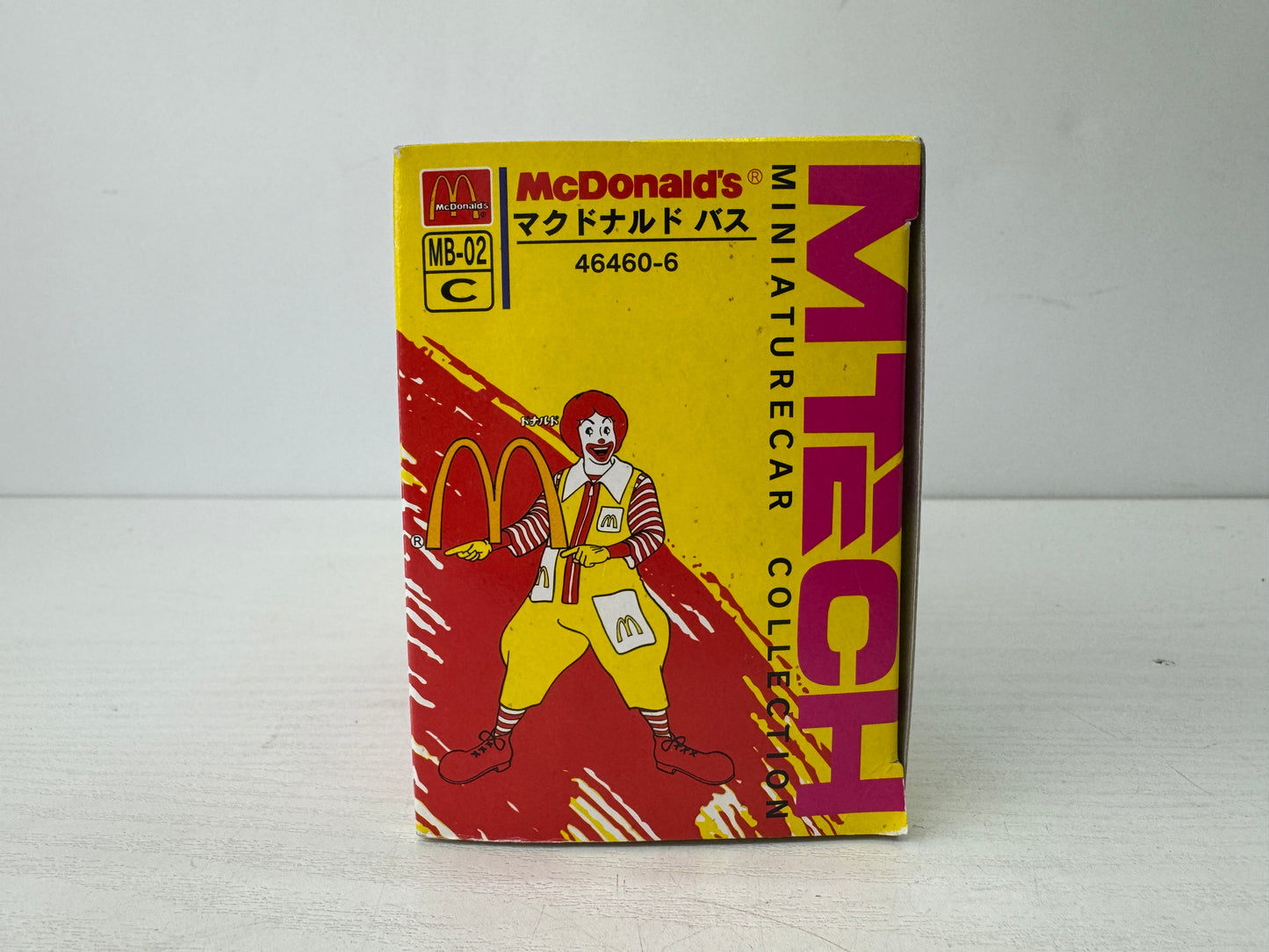 Y9632 TOY EPOCH McDonald's Bus unopened miniature car Japan antique vintage