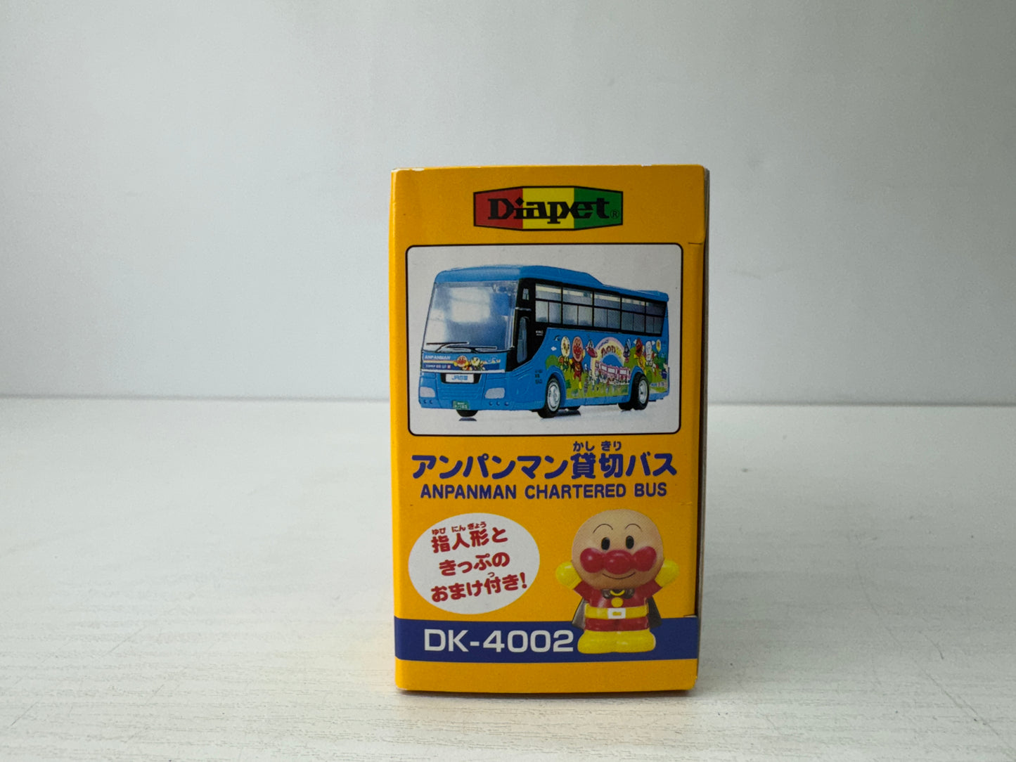Y9633 TOY DIAPET Anpanman Charter Bus miniature car Japan antique vintage