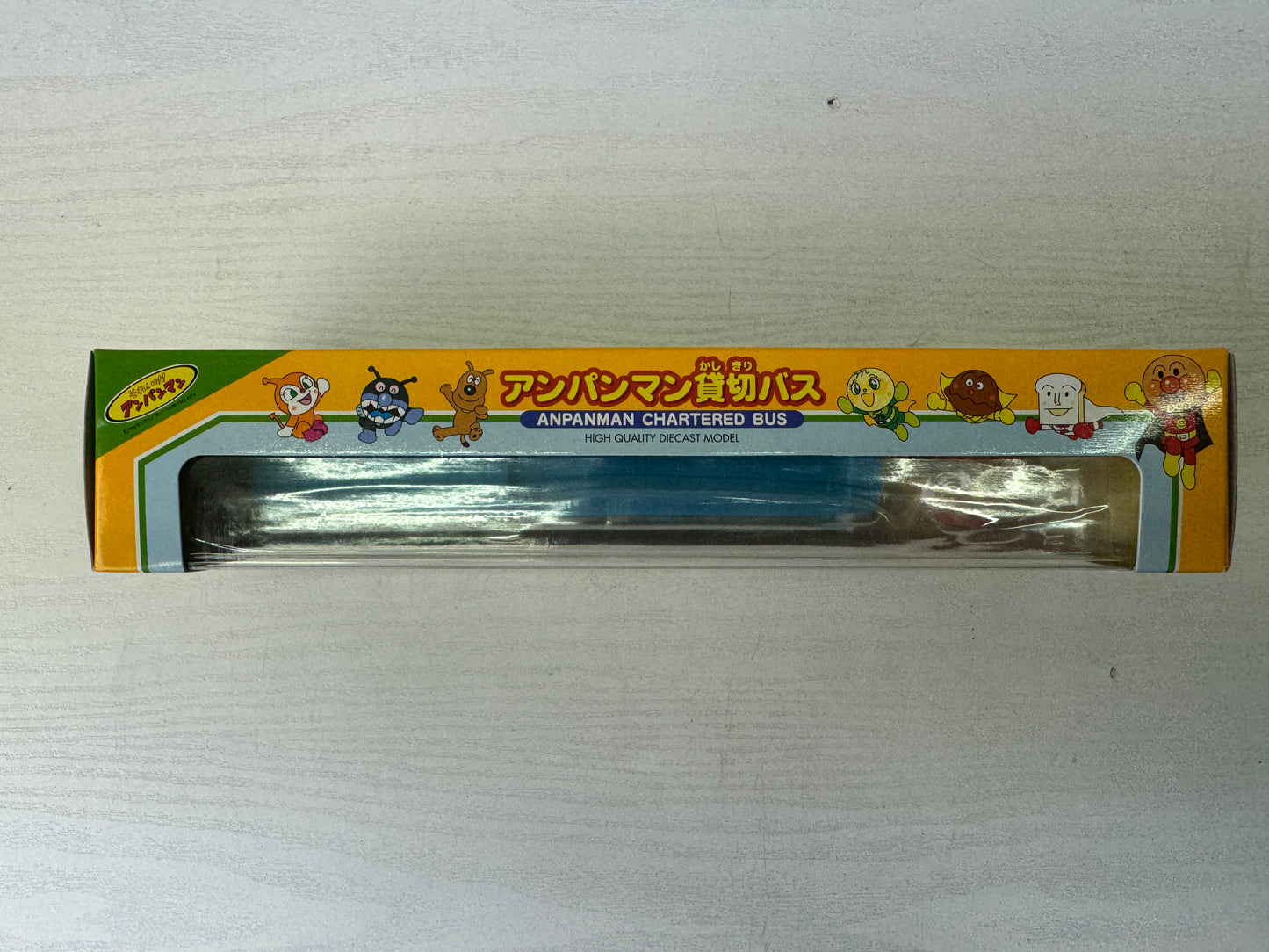 Y9633 TOY DIAPET Anpanman Charter Bus miniature car Japan antique vintage