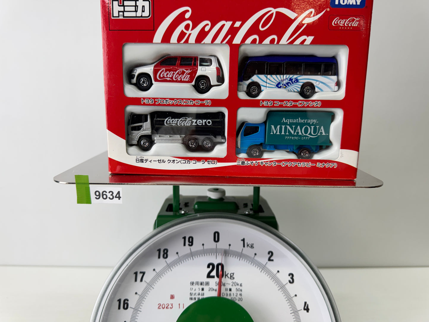 Y9634 TOY TOMY Coca-Cola Drink miniature car Unopened Japan antique vintage