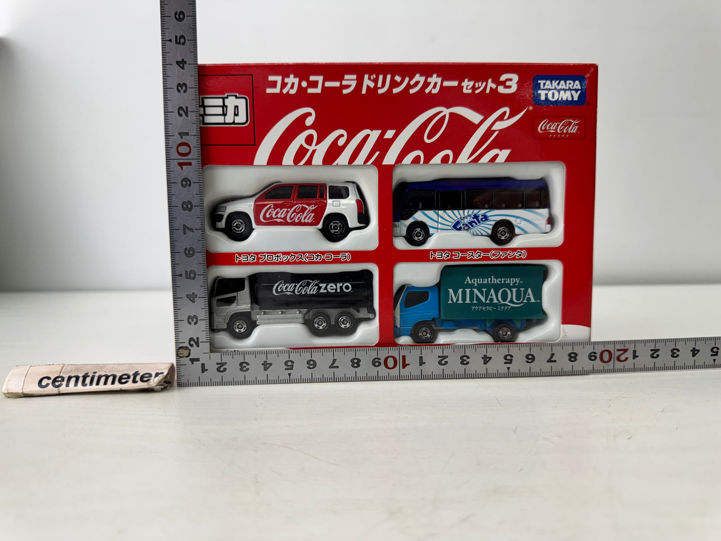 Y9634 TOY TOMY Coca-Cola Drink miniature car Unopened Japan antique vintage