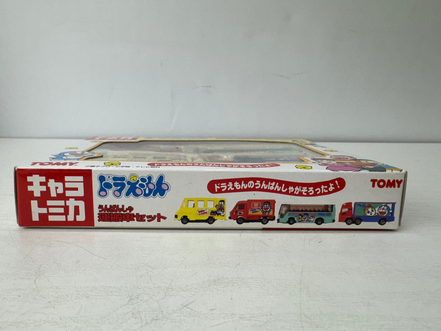 Y9635 TOY TOMY Doraemon Transporter miniature car set Japan antique vintage