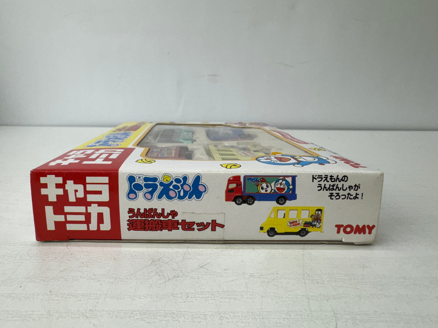 Y9635 TOY TOMY Doraemon Transporter miniature car set Japan antique vintage