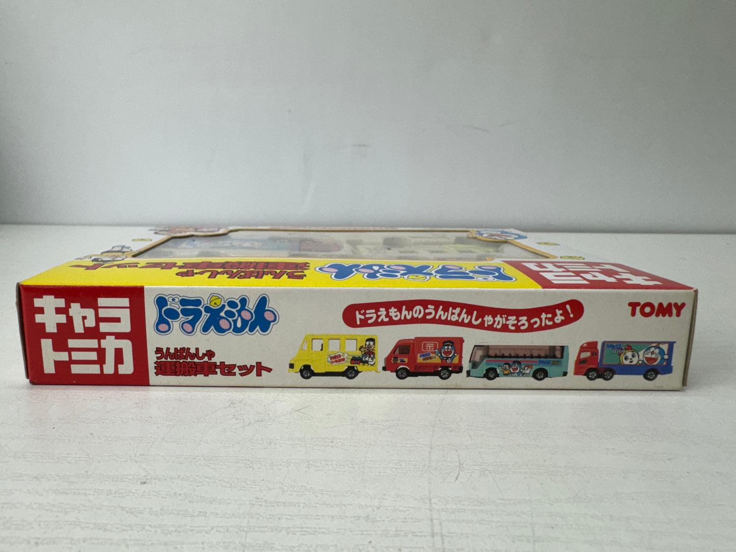 Y9635 TOY TOMY Doraemon Transporter miniature car set Japan antique vintage