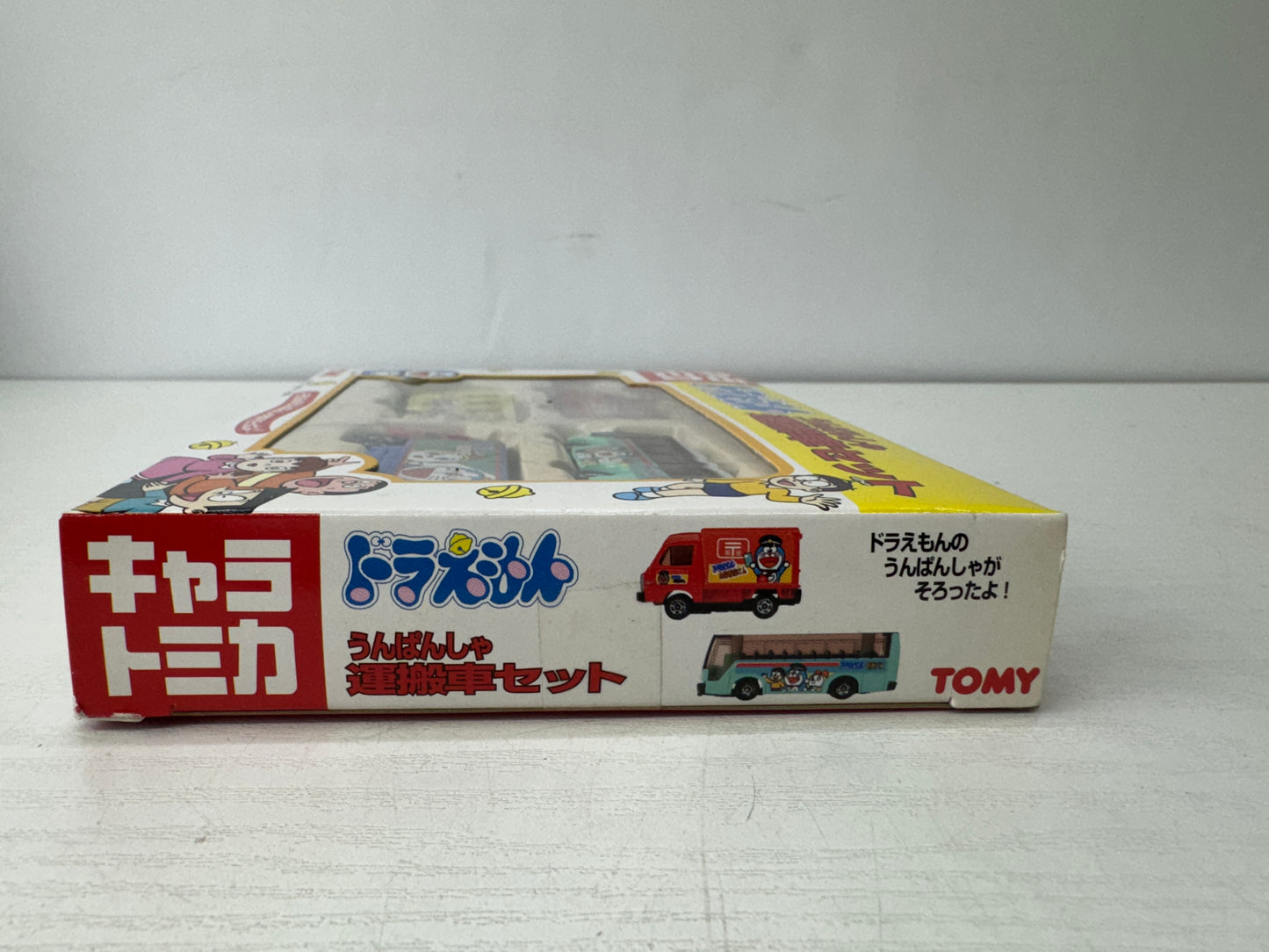 Y9635 TOY TOMY Doraemon Transporter miniature car set Japan antique vintage