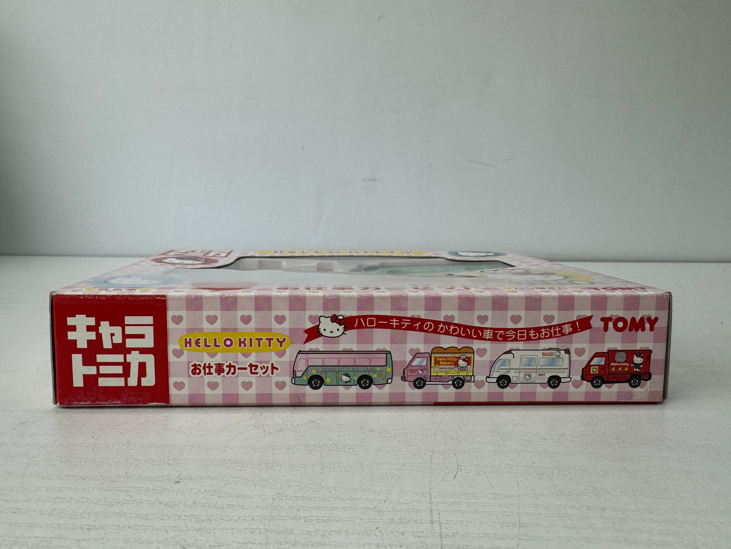Y9636 TOY TOMY SANRIO Hello Kitty miniature character car Japan antique vintage