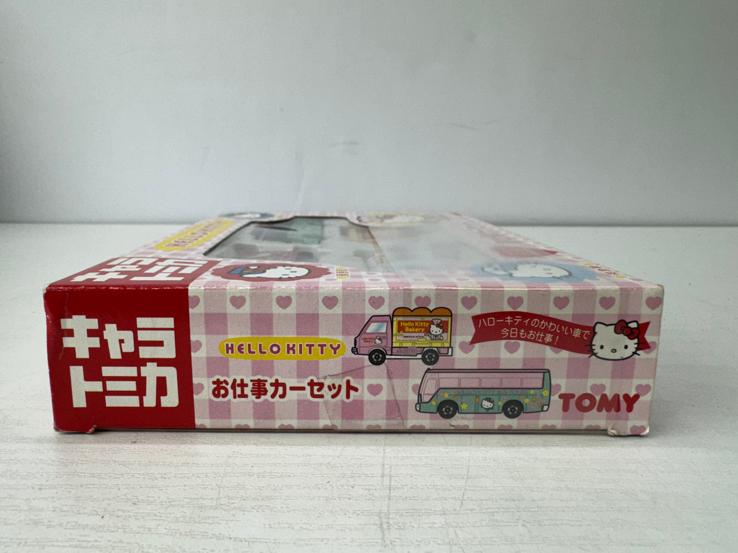 Y9636 TOY TOMY SANRIO Hello Kitty miniature character car Japan antique vintage