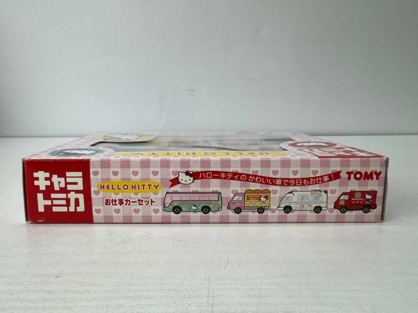 Y9636 TOY TOMY SANRIO Hello Kitty miniature character car Japan antique vintage