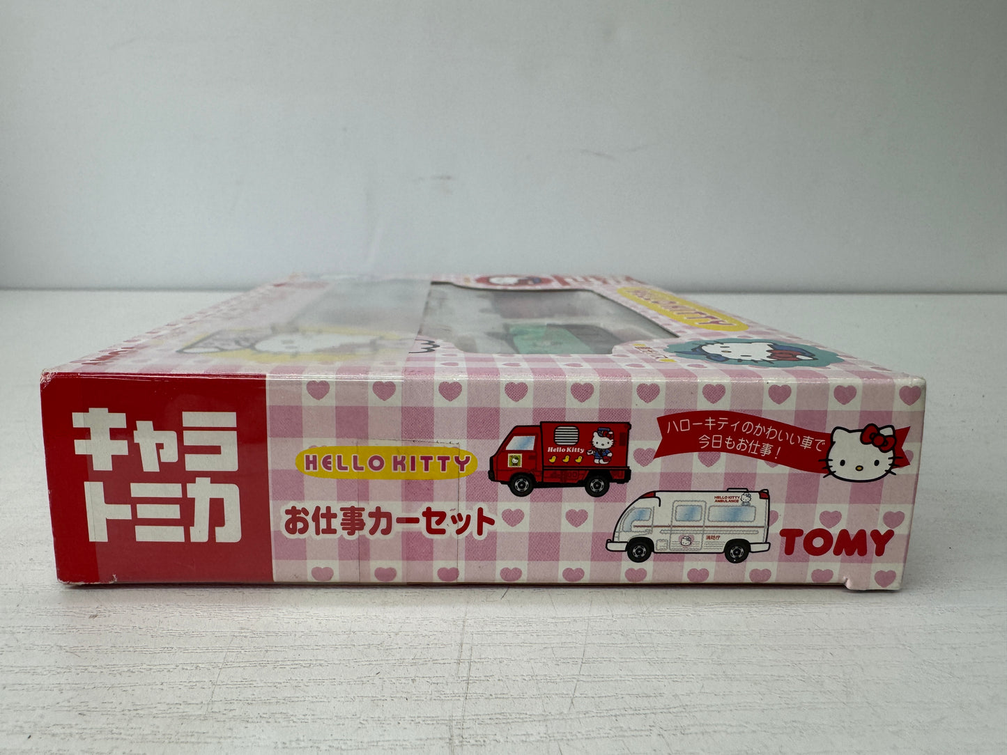 Y9636 TOY TOMY SANRIO Hello Kitty miniature character car Japan antique vintage