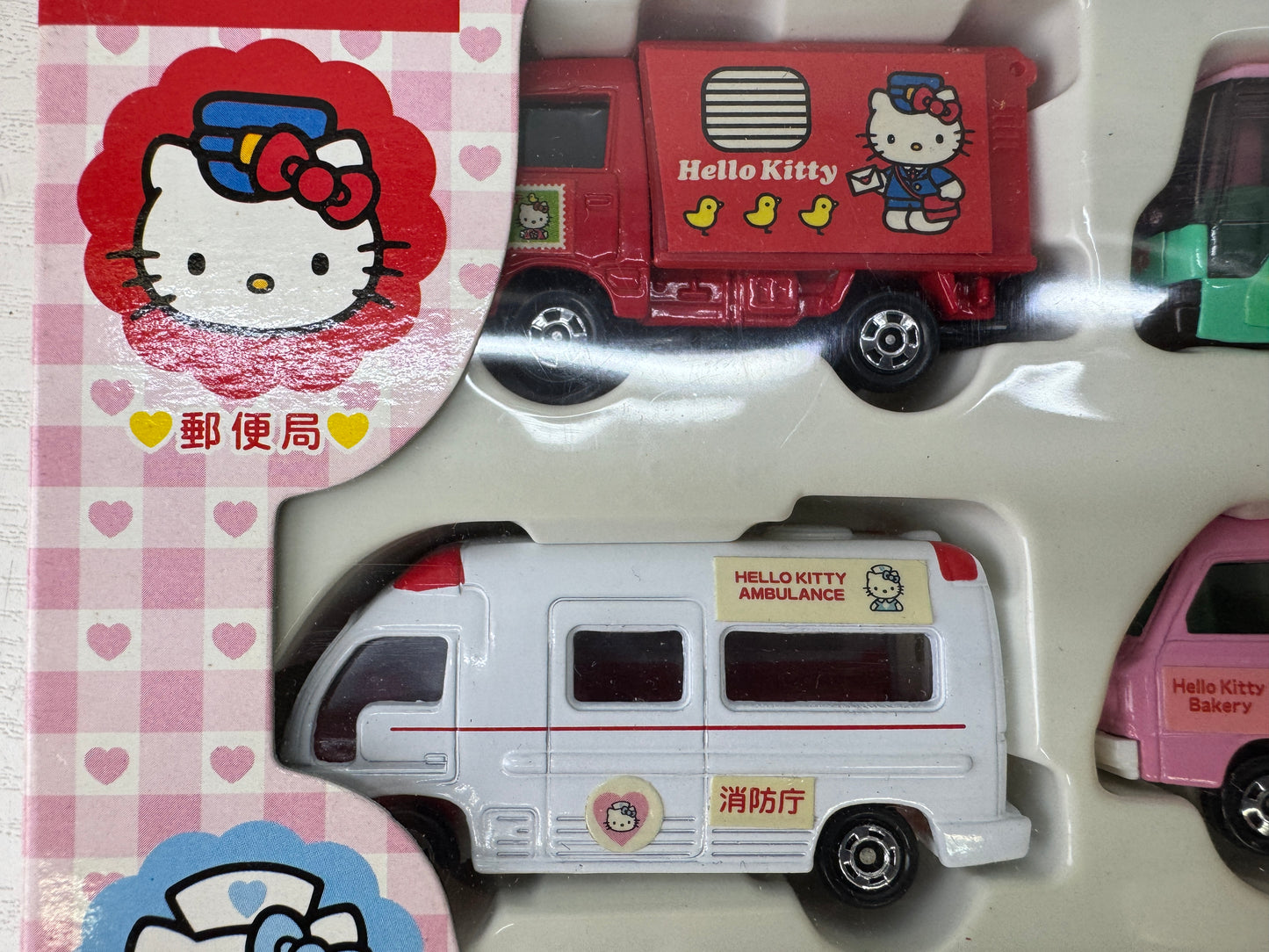 Y9636 TOY TOMY SANRIO Hello Kitty miniature character car Japan antique vintage