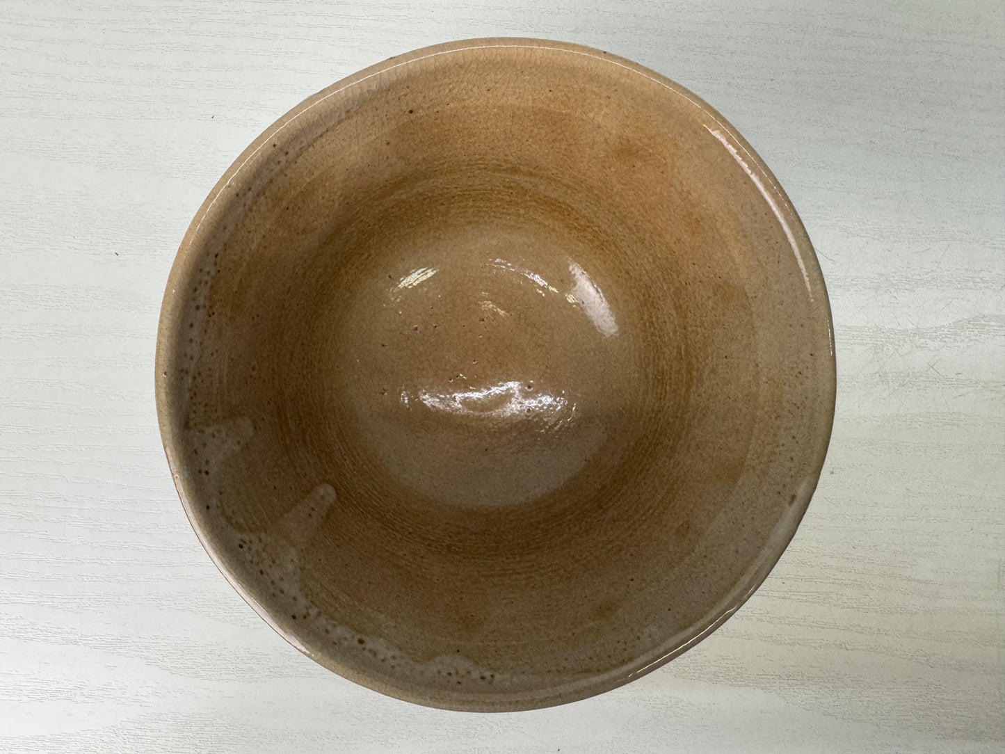 Y9644 CHAWAN Tsurumai-ware bowl signed box Japan antique tea ceremony pottery