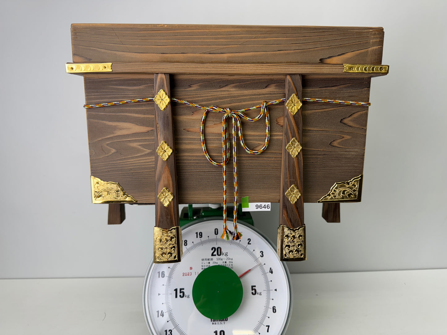 Y9646 NINGYO May Doll armor Yoroi Samurai figurine Japan antique figure interior