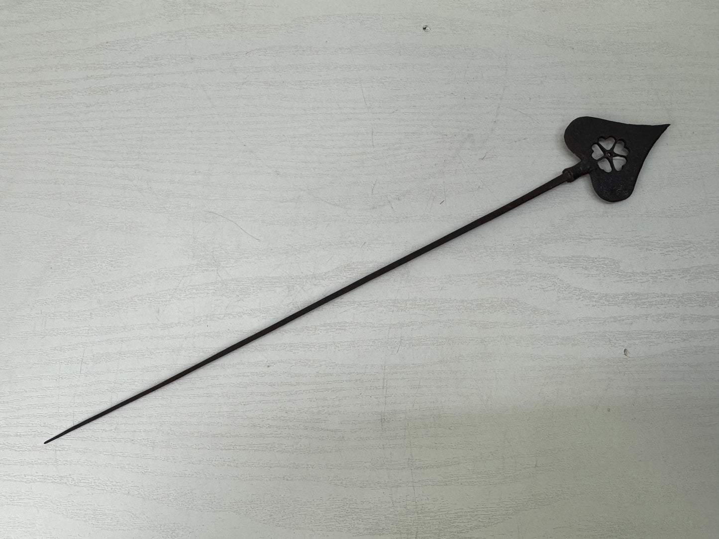 Y9649 YAJIRI sword fittings Arrowhead bows arrows openwork pattern Japan antique