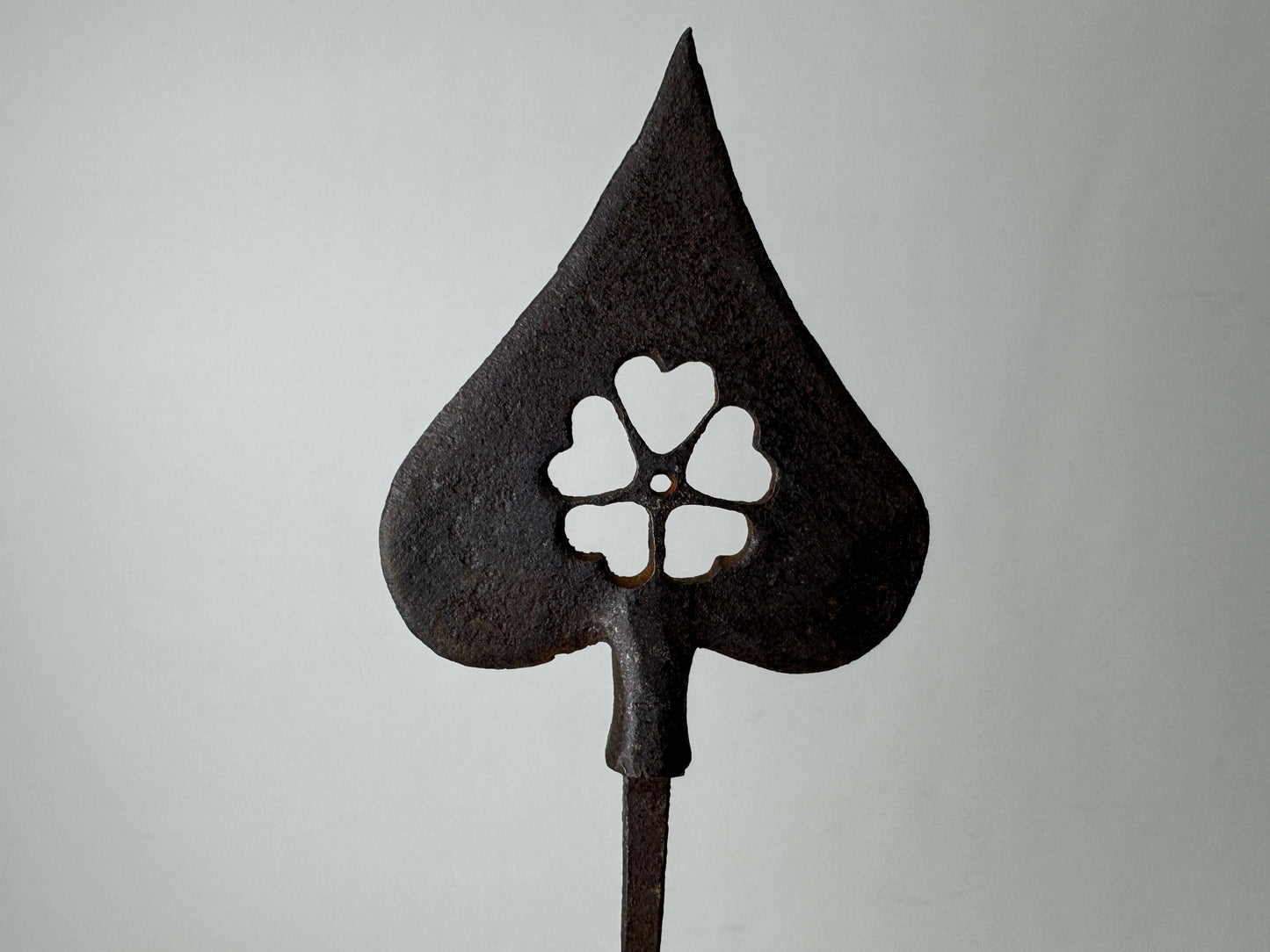 Y9649 YAJIRI sword fittings Arrowhead bows arrows openwork pattern Japan antique