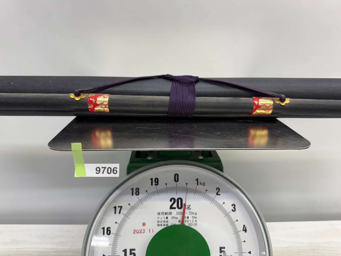 Y9706 KAKEJIKU Hanging scroll Buddhist painting Red seal Japan antique interior