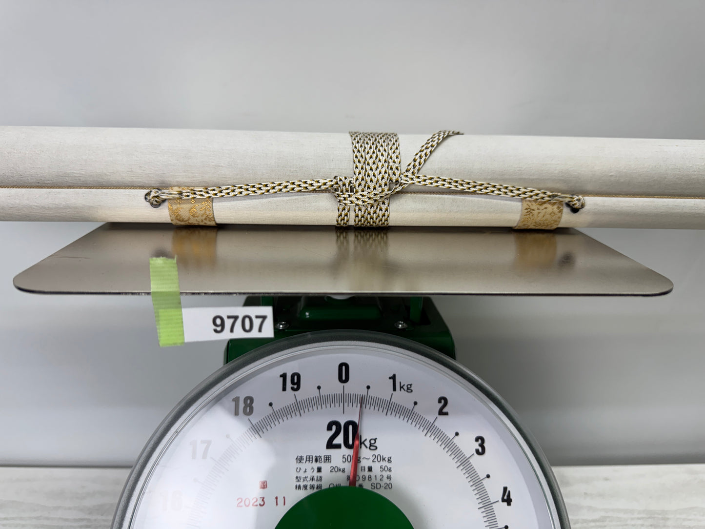 Y9707 KAKEJIKU Hanging scroll Ascending Dragon signed Japan antique interior