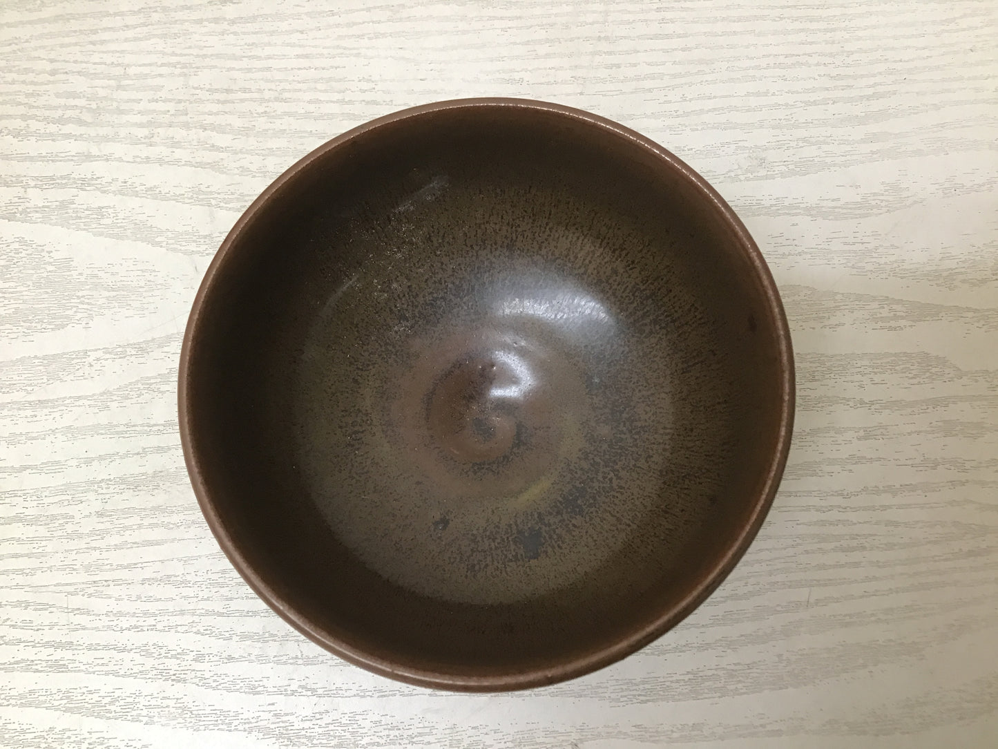 Y2093 CHAWAN Tamba-ware Tanba signed box Japanese bowl pottery tea ceremony