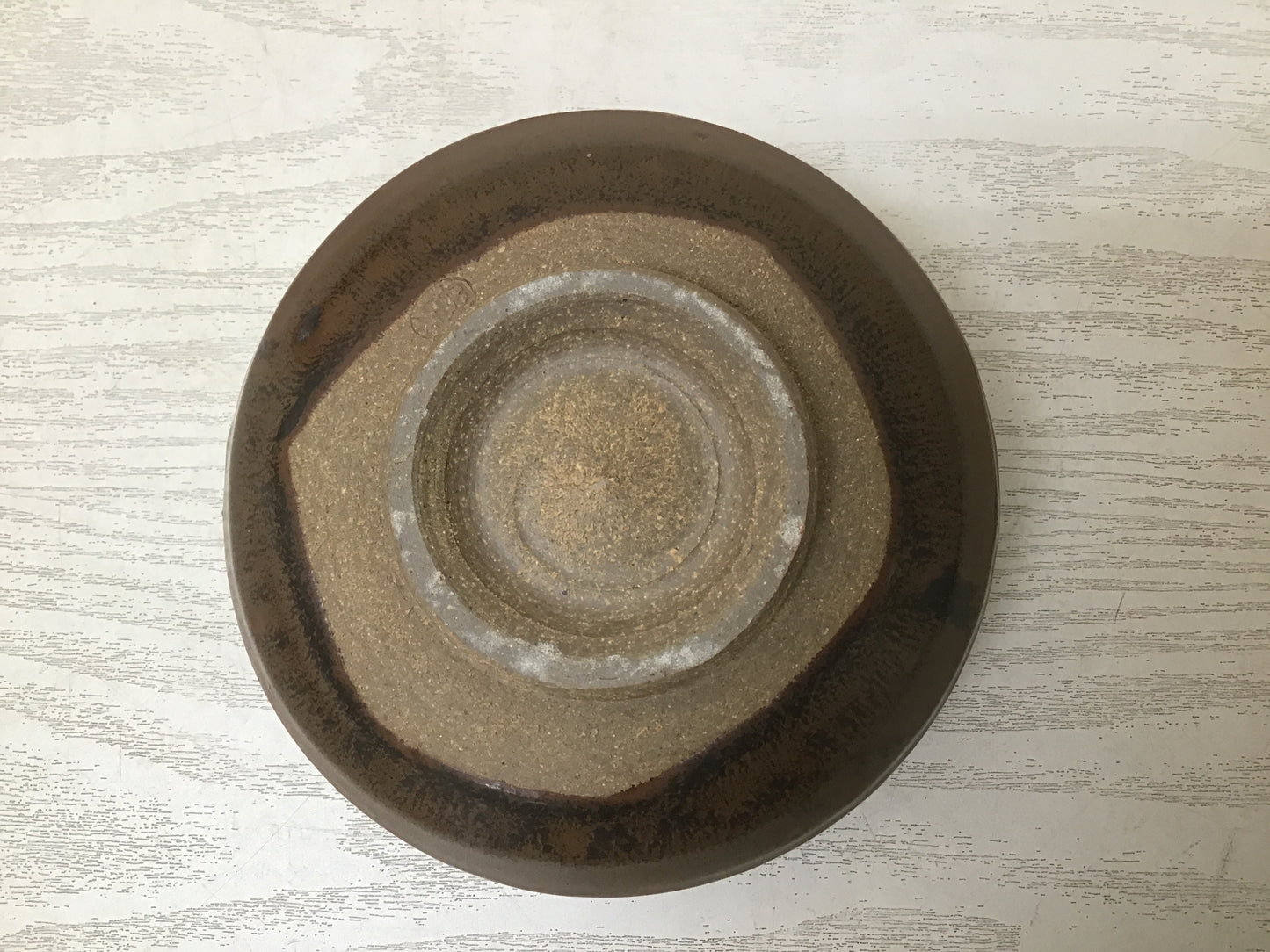 Y2093 CHAWAN Tamba-ware Tanba signed box Japanese bowl pottery tea ceremony