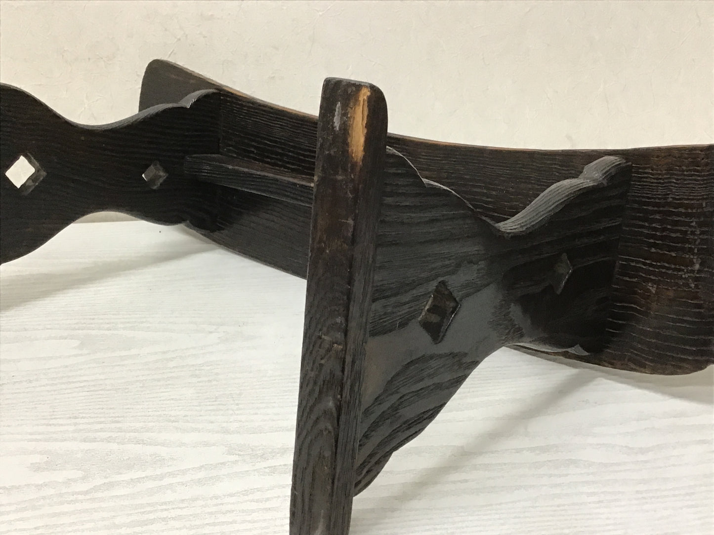 Y2127 KYOSOKU Armrest portable elbow rest comfort Japanese antique stand
