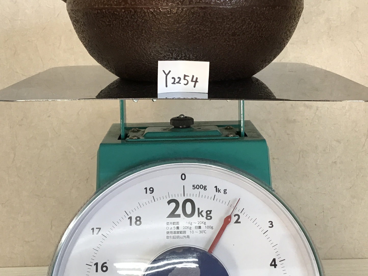 Y2254 TETSUBIN Nanbu Nambu leaf Japanese Iron Tea Kettle Teapot antique