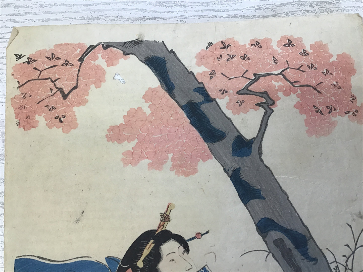 Y2467 WOODBLOCK PRINT Kuniyoshi 1 piece Japanese Ukiyoe vintage painting art