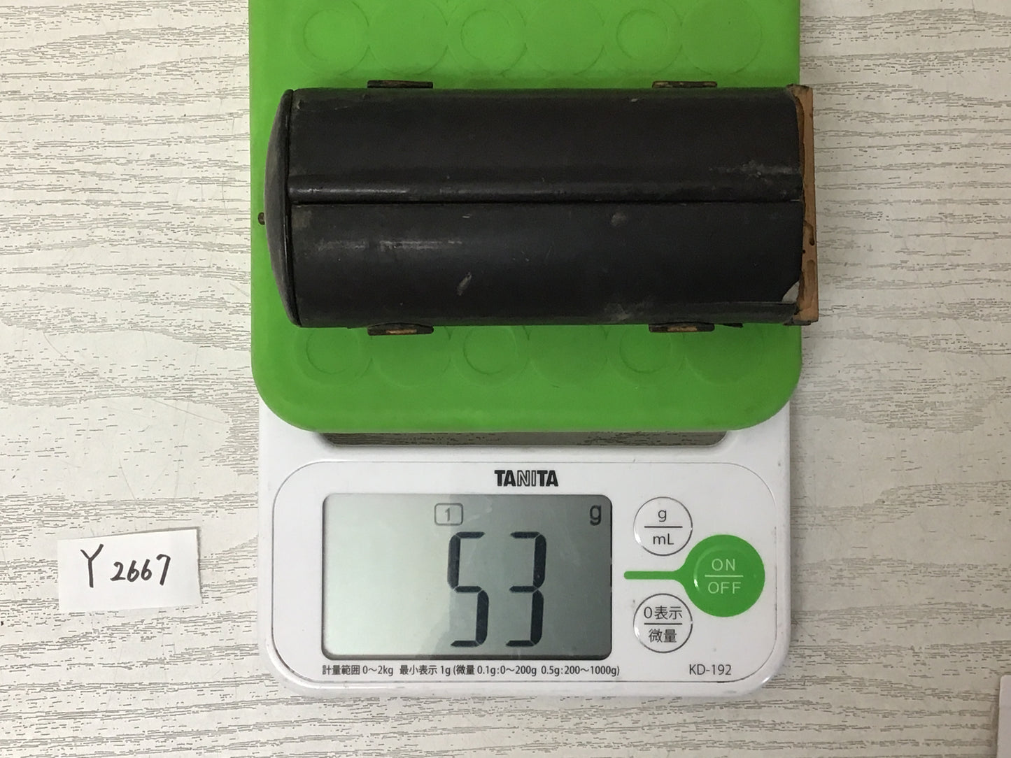 Y2667 STATUE Buddha wooden figure shrine Japan vintage antique figurine