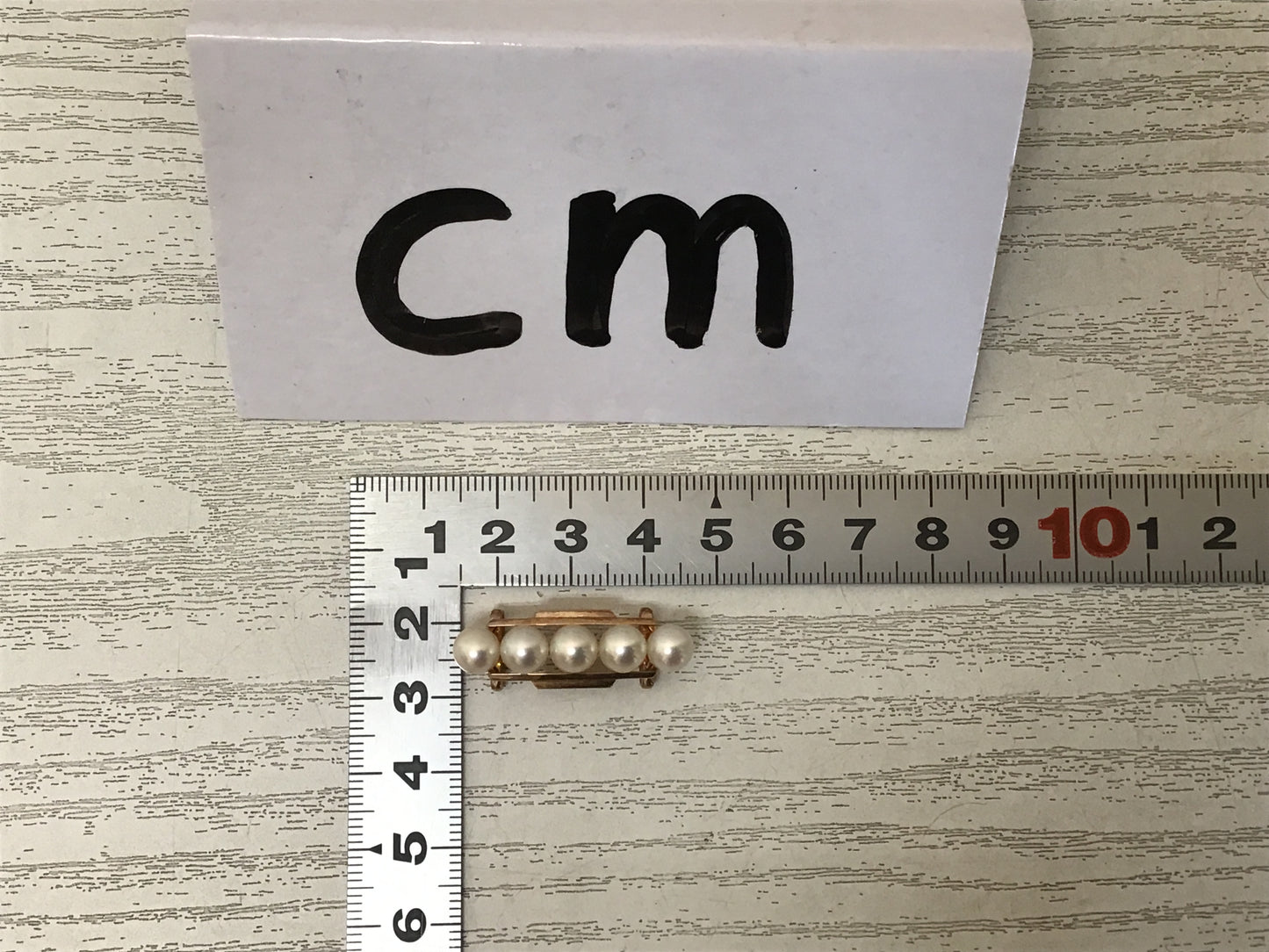 Y2720 OBIDOME Mikimoto Pearl K14 signed Sash Clip Japan Kimono vintage antique