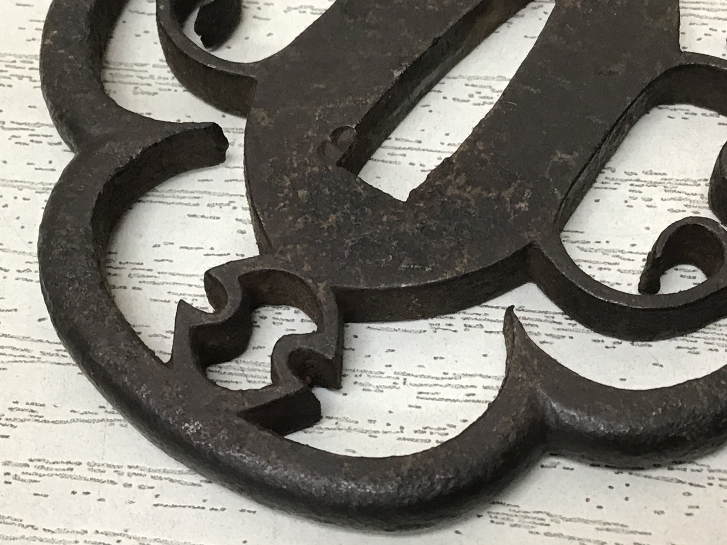 Y2731 TSUBA Openwork Sword Guard Japan samurai katana antique koshirae edo