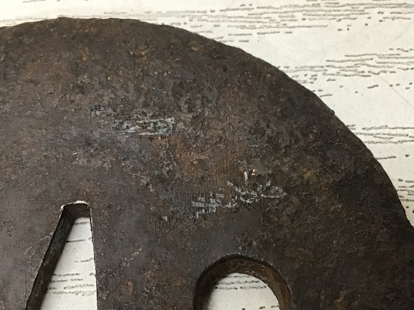 Y2733 TSUBA Round Sword Guarud Inlay Japan samurai katana antique koshirae edo