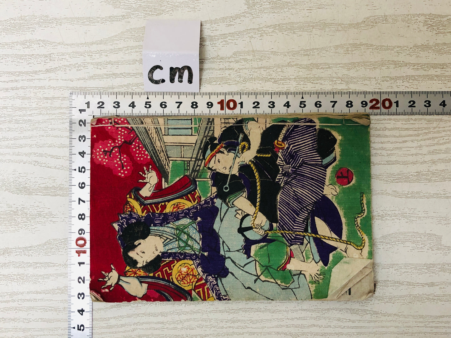 Y3041 WOODBLOCK PRINT Tenichibo story Book 1 Book 2 set Japan Ukiyoe antique